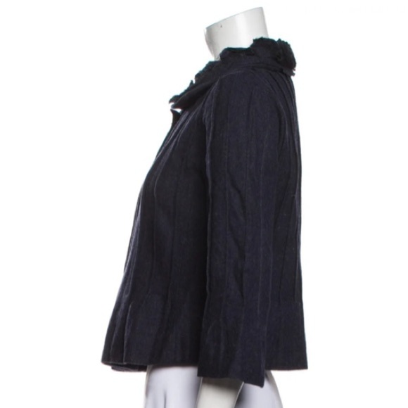 PHILOSOPHY DI Alberta Ferretti NEW Gray Wool Evening Jacket size 6 - Picture 2 of 15